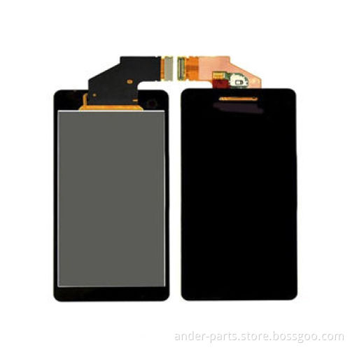 LCD For Sony Ericsson LT25i, with Digitizer Assembly, Black, Wholesale, Factory Supply